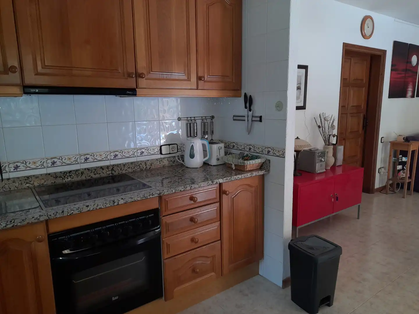 Cocina de Casa o chalet de alquiler en Calonge i Sant Antoni con Aire acondicionado, Calefacción y Jardín privado
