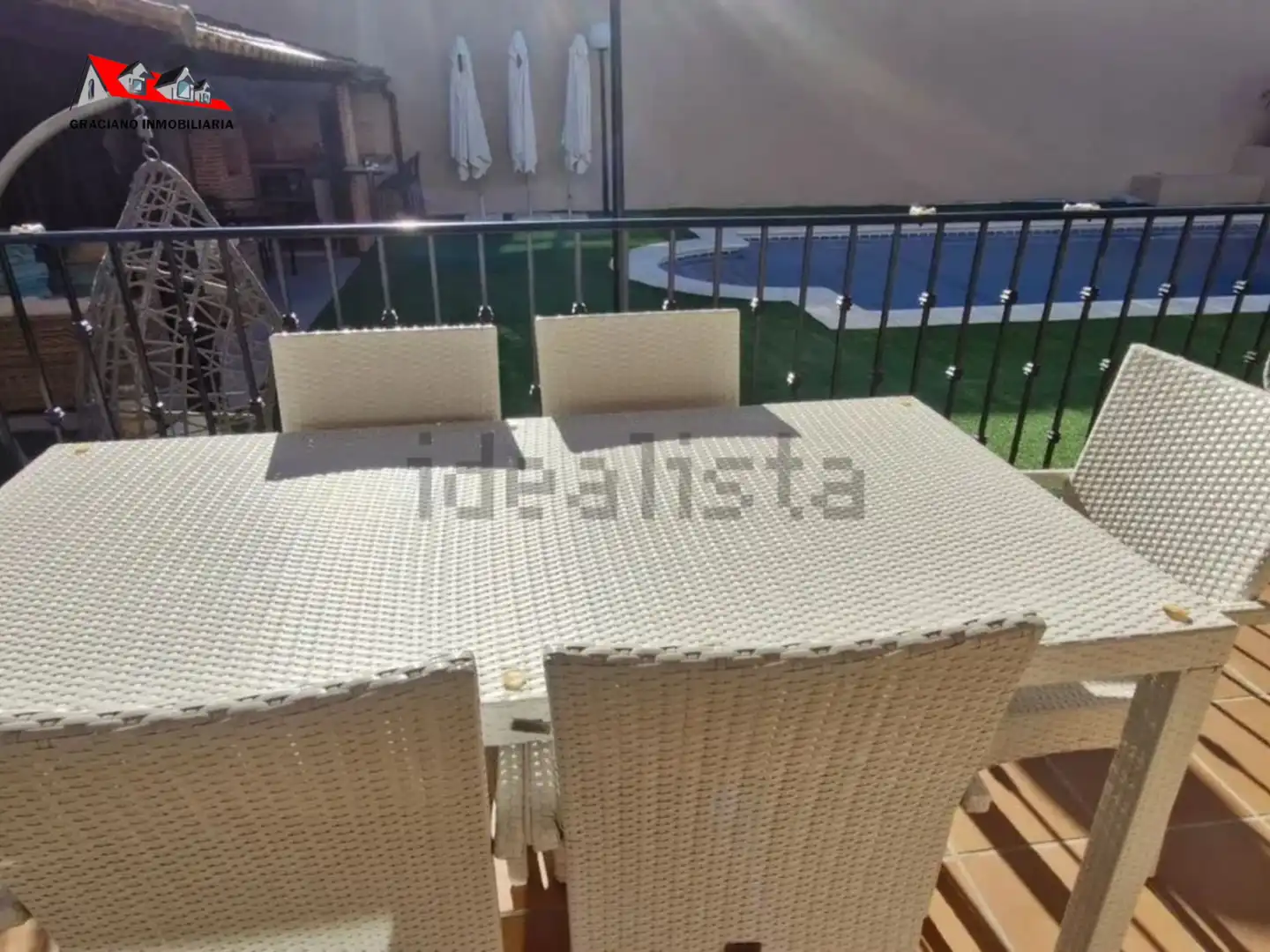 Terraza de Casa o chalet en venta en Albacete con Aire acondicionado, Calefacción y Jardín privado