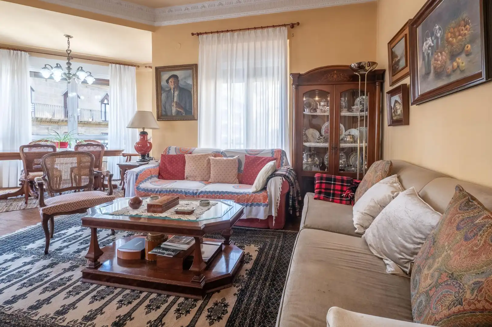 Sala de estar de Piso en venta en Donostia - San Sebastián  con Calefacción