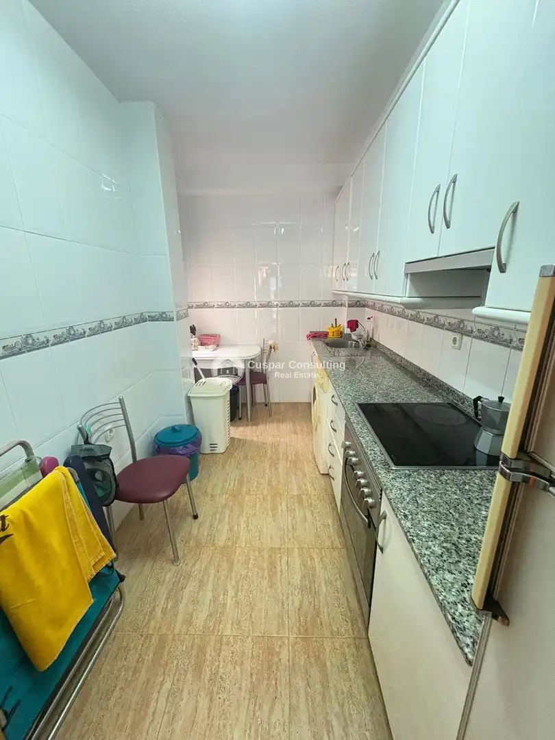 Cocina de Ático en venta en Población de Arroyo con Calefacción y Amueblado