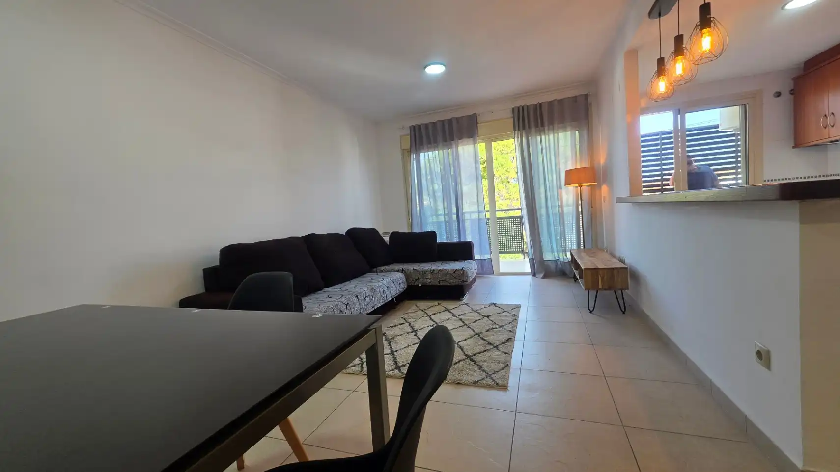 Living room of Flat for sale in Pedreguer  with Air Conditioner, Heating and Terrace
