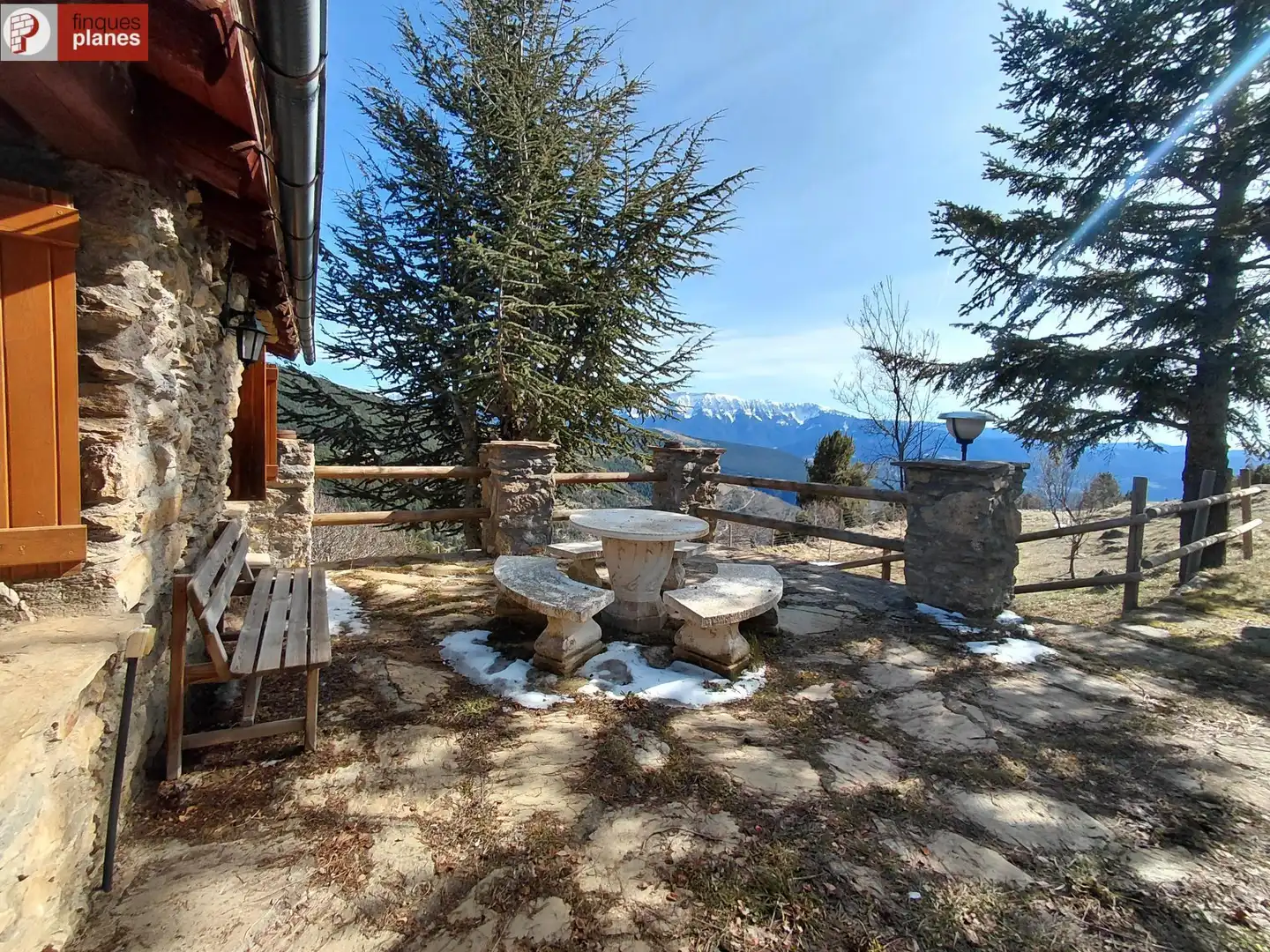 Terraza de Casa o chalet en venta en Les Valls de Valira con Jardín privado y Amueblado