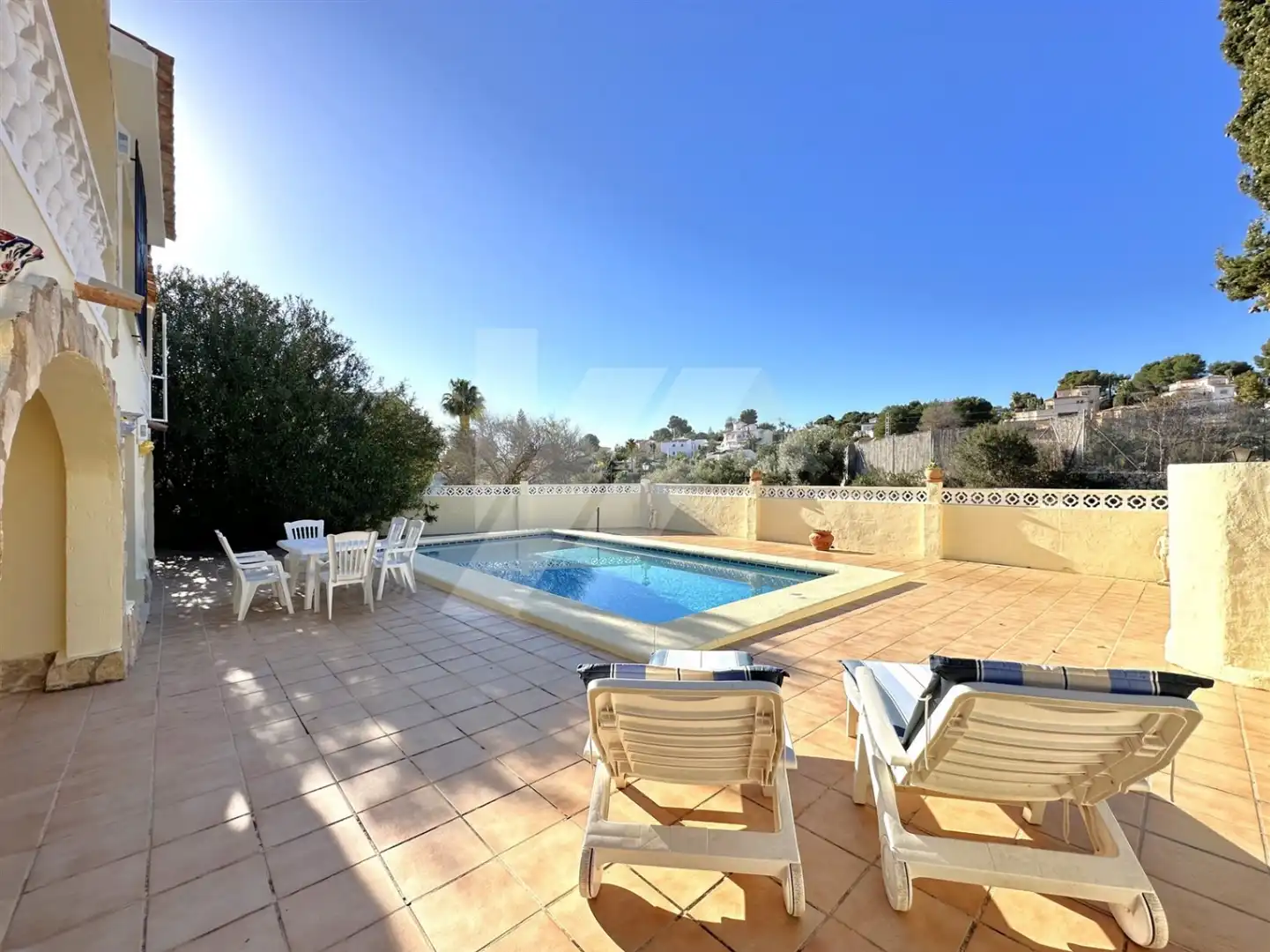 Vista exterior de Casa o chalet en venta en Benissa con Aire acondicionado, Calefacción y Jardín privado