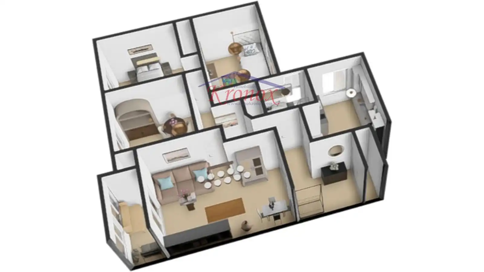 Piso en venta en Madrid con Aire acondicionado, Calefacción y Terraza