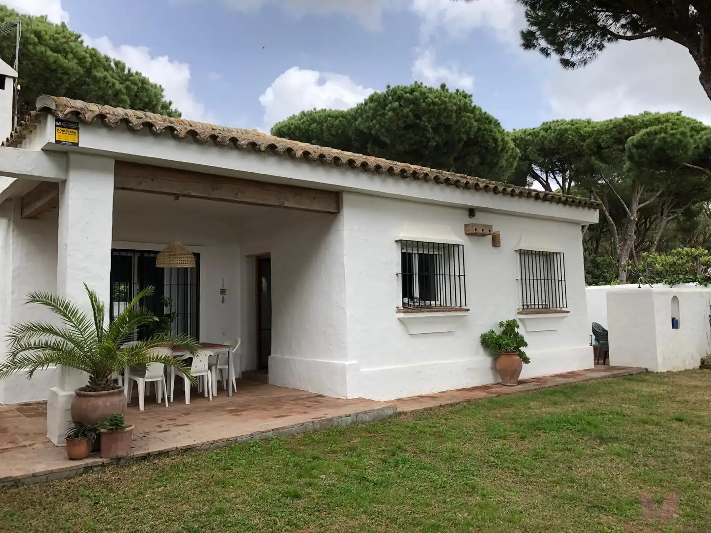 Jardín de Casa o chalet en venta en Chiclana de la Frontera con Calefacción y Alarma