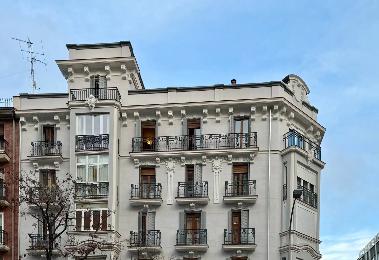 Vista exterior de Piso en venta en Madrid con Aire acondicionado, Calefacción y Parquet