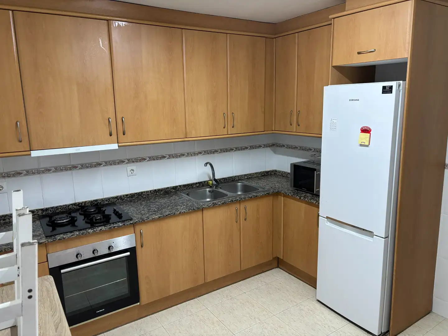 Kitchen of Flat for rent in Lleida  with Air Conditioner, Heating and Furnished