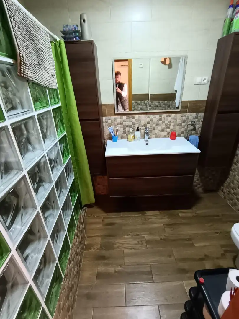 Bathroom of Flat for sale in Águilas  with Air Conditioner, Furnished and Balcony