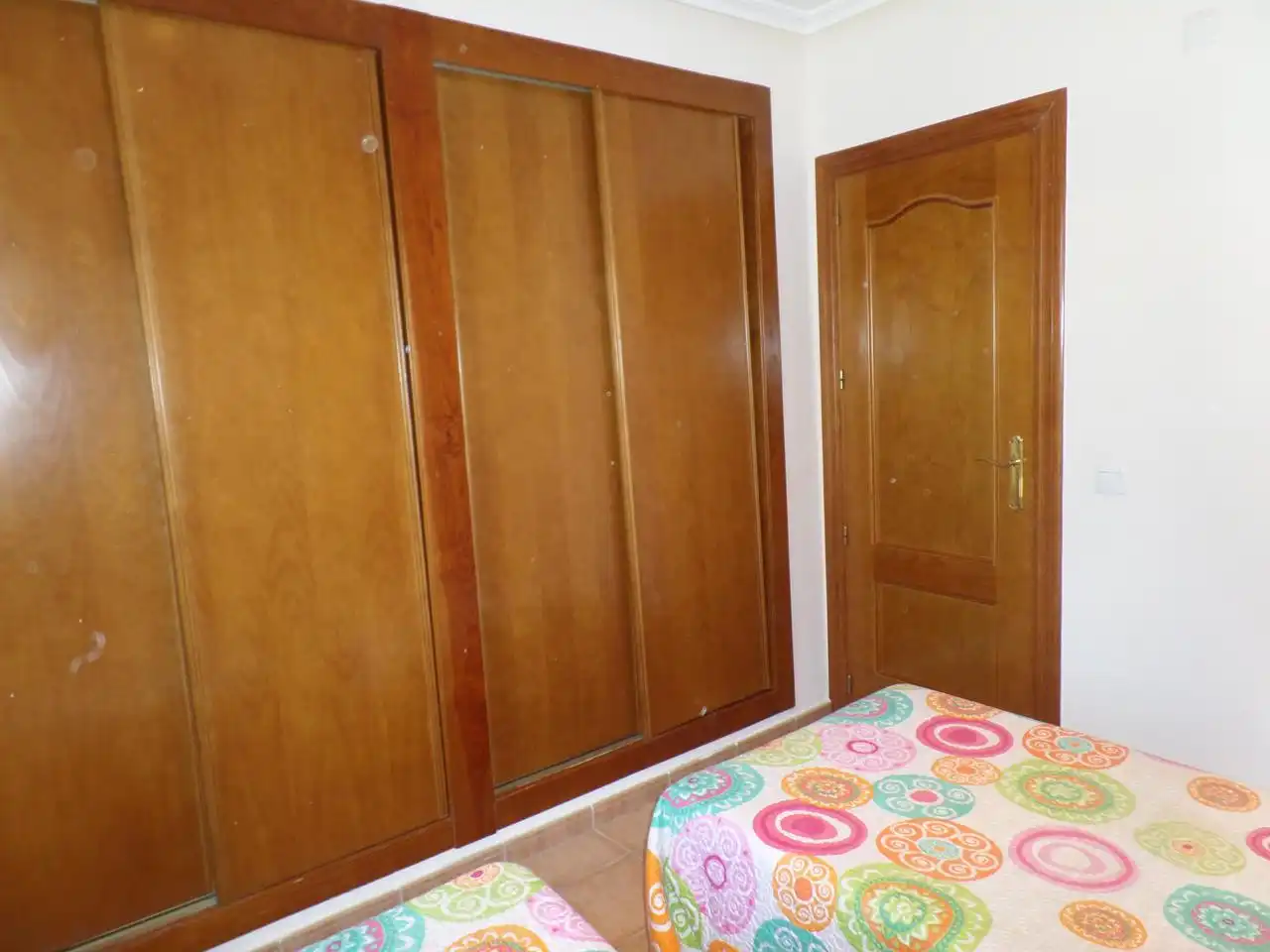 Schlafzimmer von Maisonette zur Miete in Vera mit Klimaanlage, Heizung und Privatgarten