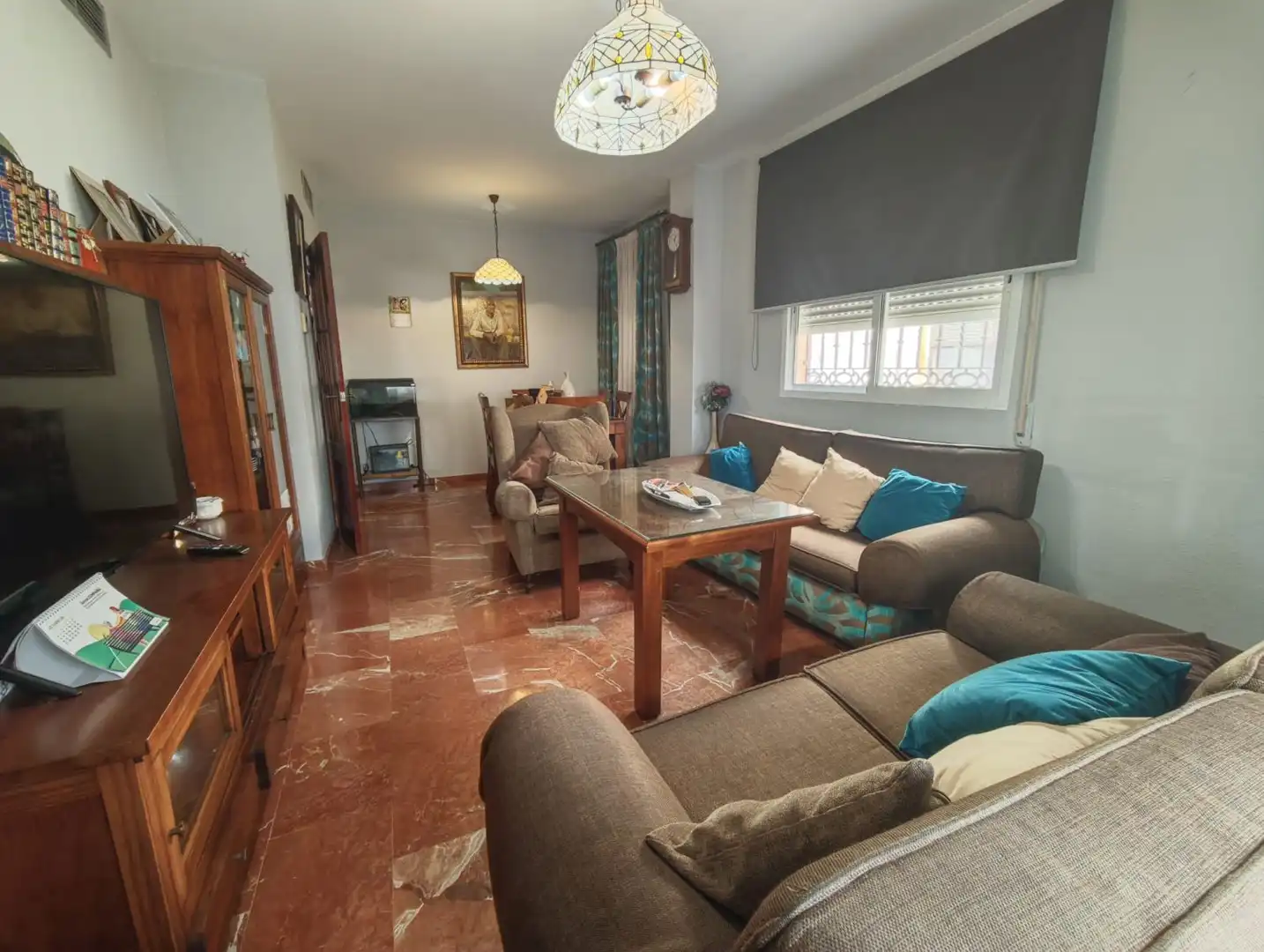 Sala d'estar de Casa o xalet en venda en Alcalá de Guadaira