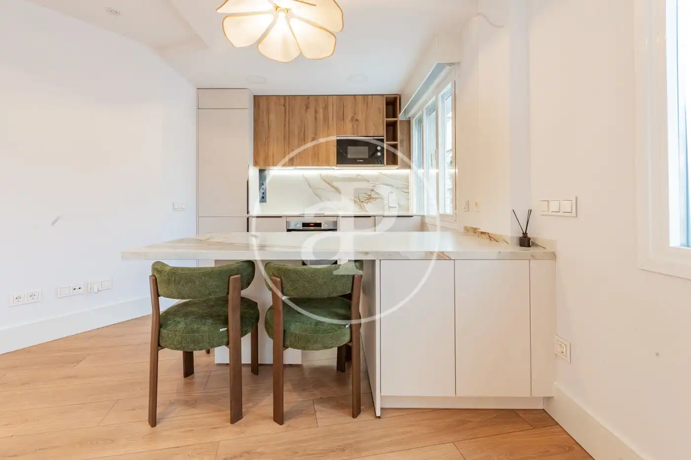 Kitchen of Flat for sale in Madrid  with Air Conditioner, Heating and Storage room