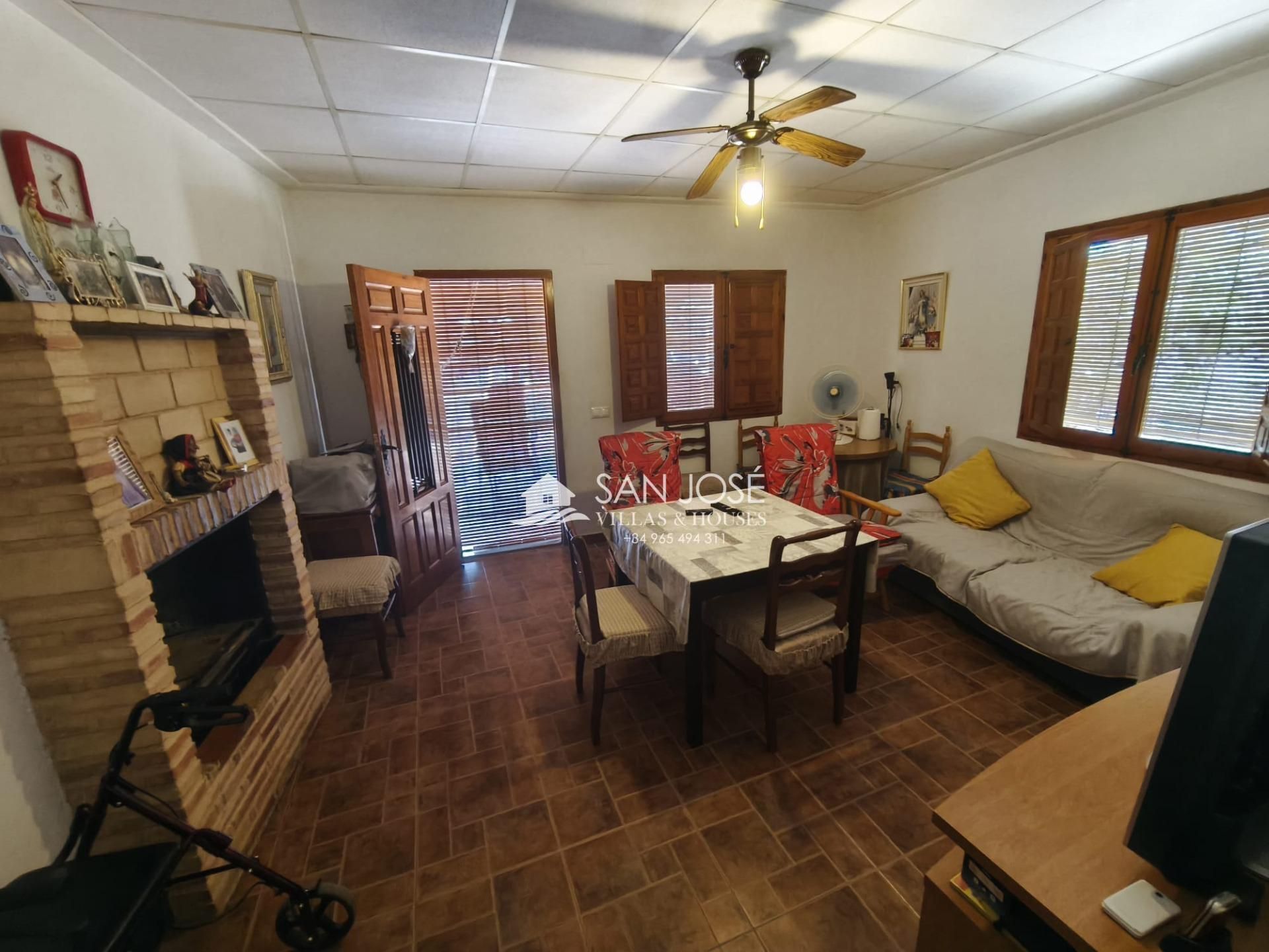 Sala de estar de Casa o chalet en venta en Aspe con Calefacción, Jardín privado y Piscina