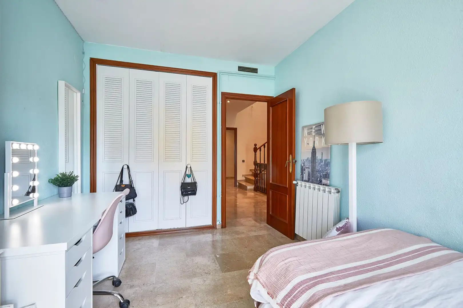 Bedroom of Detached homes for sale in Badalona  with Air Conditioner, Heating and Terrace