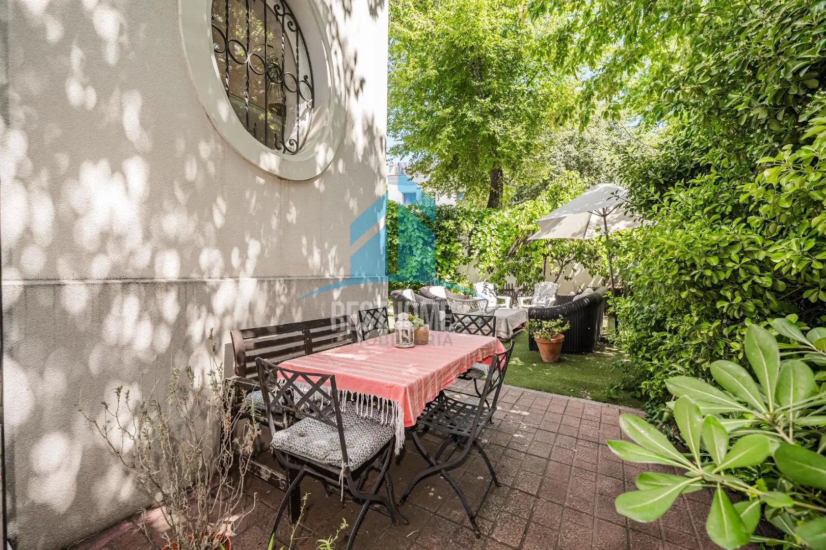 Terraza de Casa o chalet en venta en Madrid con Calefacción, Jardín privado y Parquet