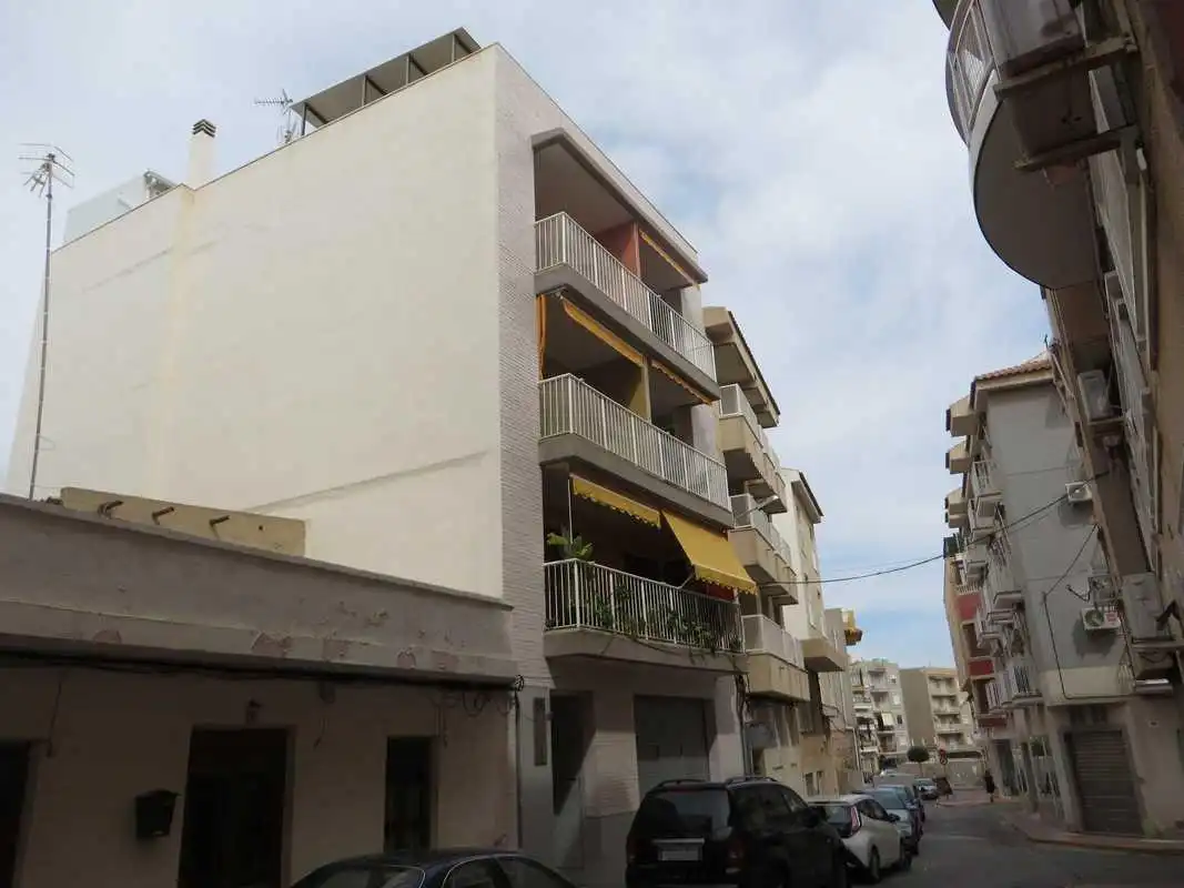 Vista exterior de Piso en venta en Mazarrón