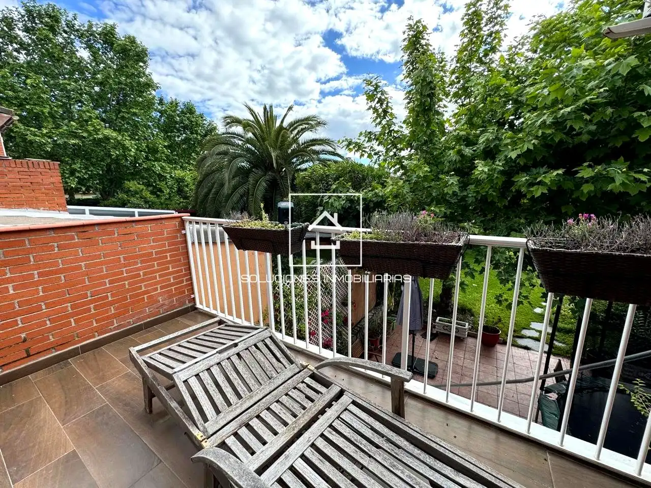 Terraza de Casa o chalet en venta en Rivas-Vaciamadrid con Aire acondicionado, Jardín privado y Terraza