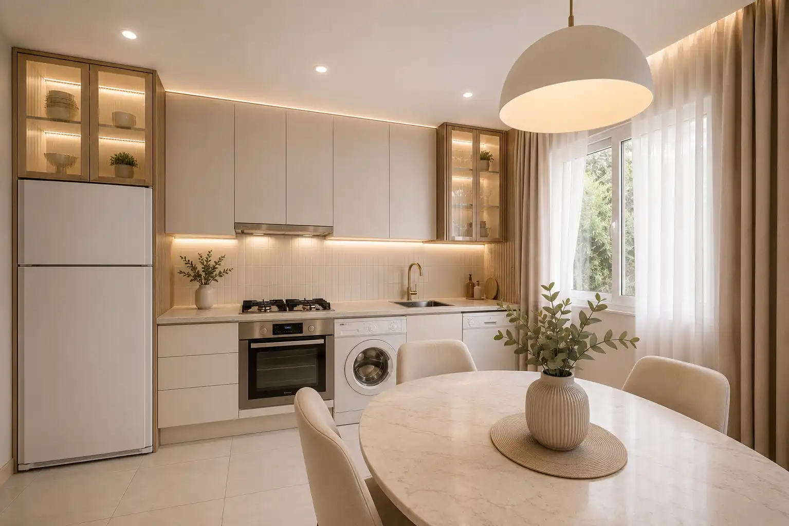 Cocina de Casa o chalet en venta en Valdemorillo con Aire acondicionado, Calefacción y Jardín privado