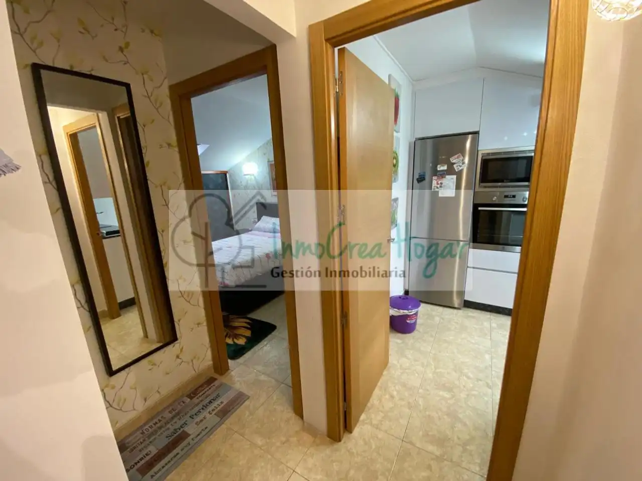 Schlafzimmer von Wohnung zum Verkauf in Nigrán mit Heizung und Möbliert