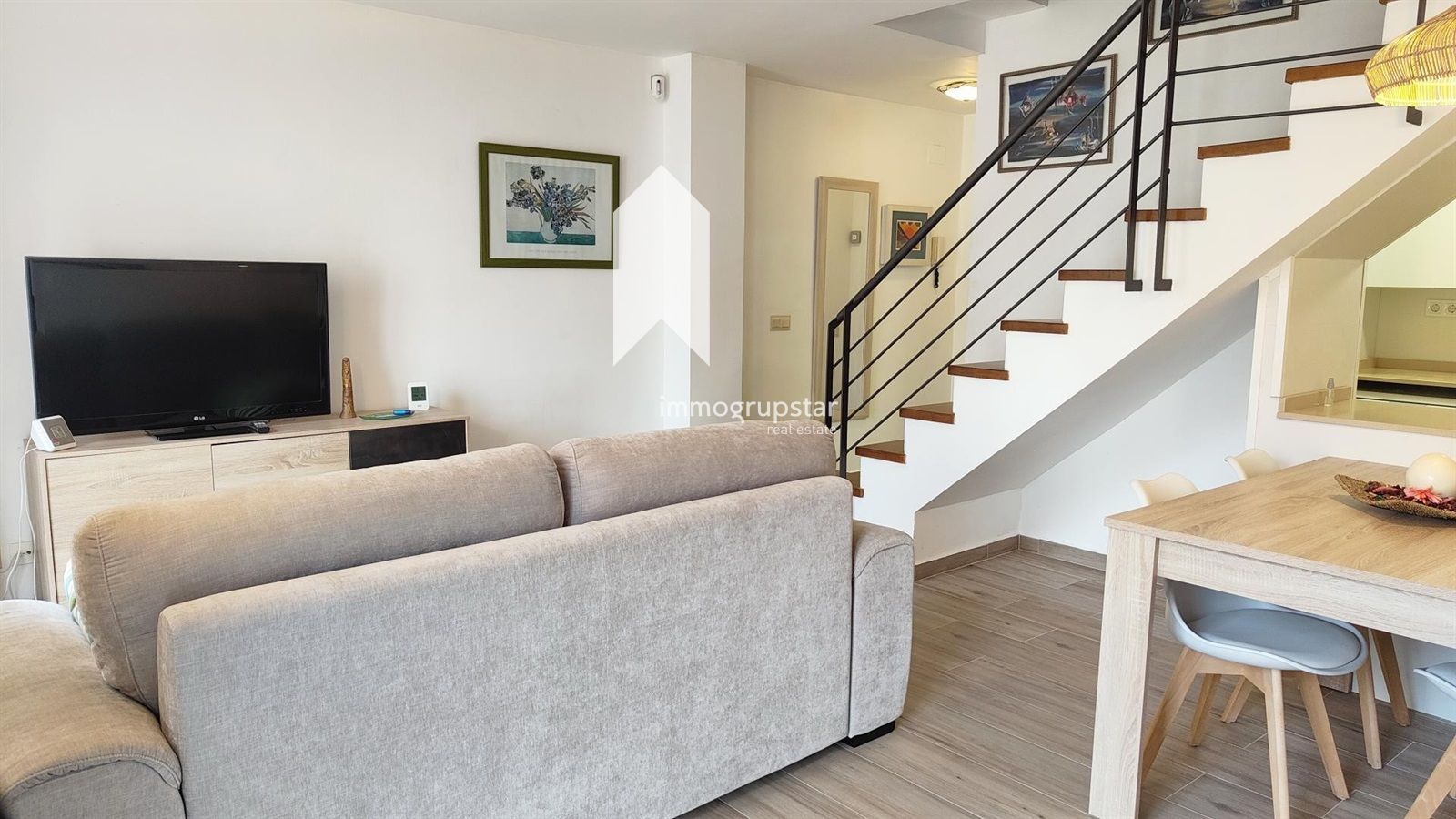 Sala de estar de Piso en venta en Calonge i Sant Antoni con Terraza y Balcón
