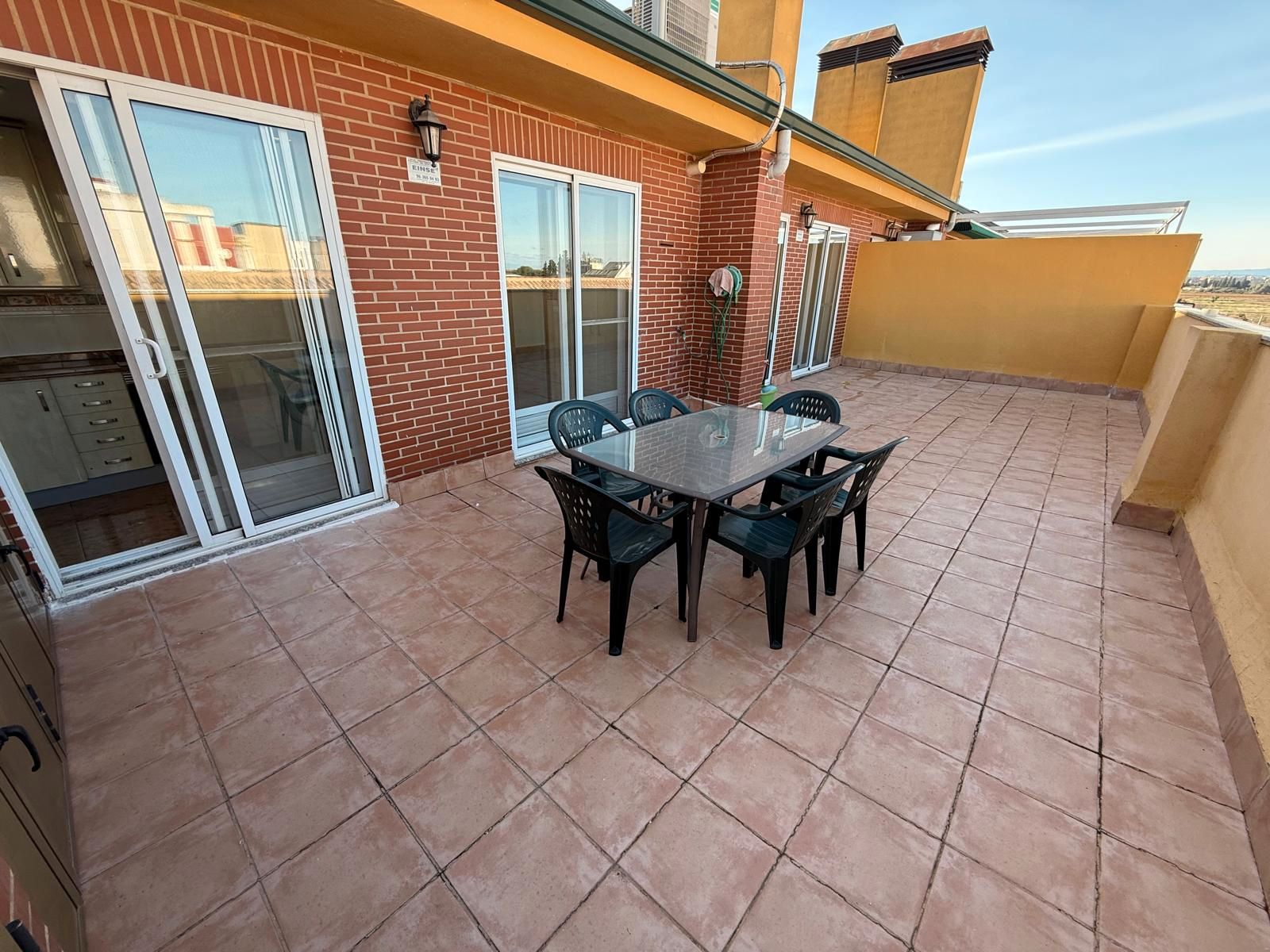Terraza de Ático de alquiler en Paiporta con Aire acondicionado, Calefacción y Parquet