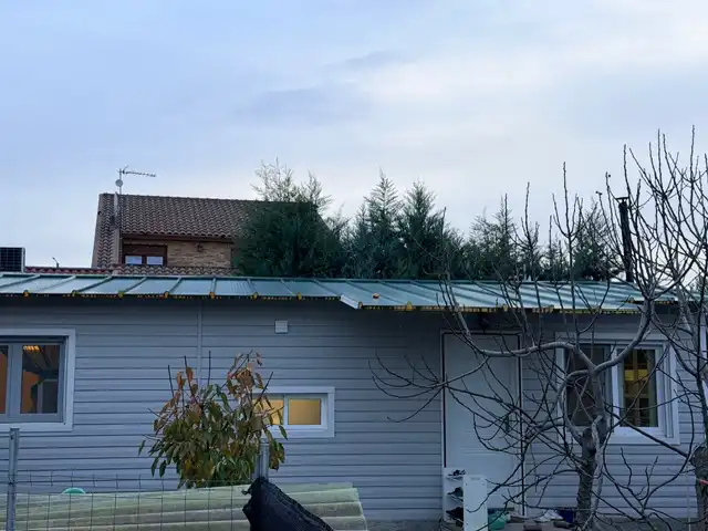 Vista exterior de Casa o chalet en venta en Mejorada del Campo con Calefacción, Jardín privado y Parquet