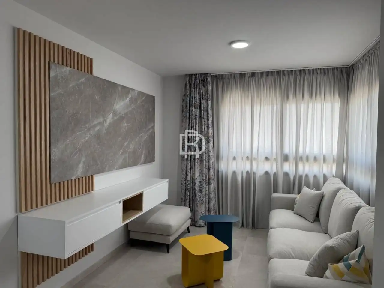 Living room of Flat for rent in Arona  with Terrace, Storage room and Furnished