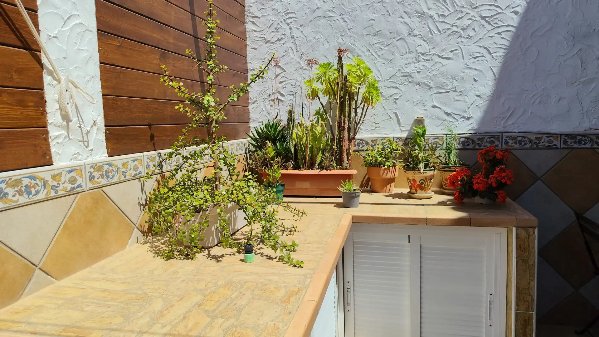 Balcony of Detached homes for sale in Puerto Real  with Air Conditioner, Private garden and Community pool