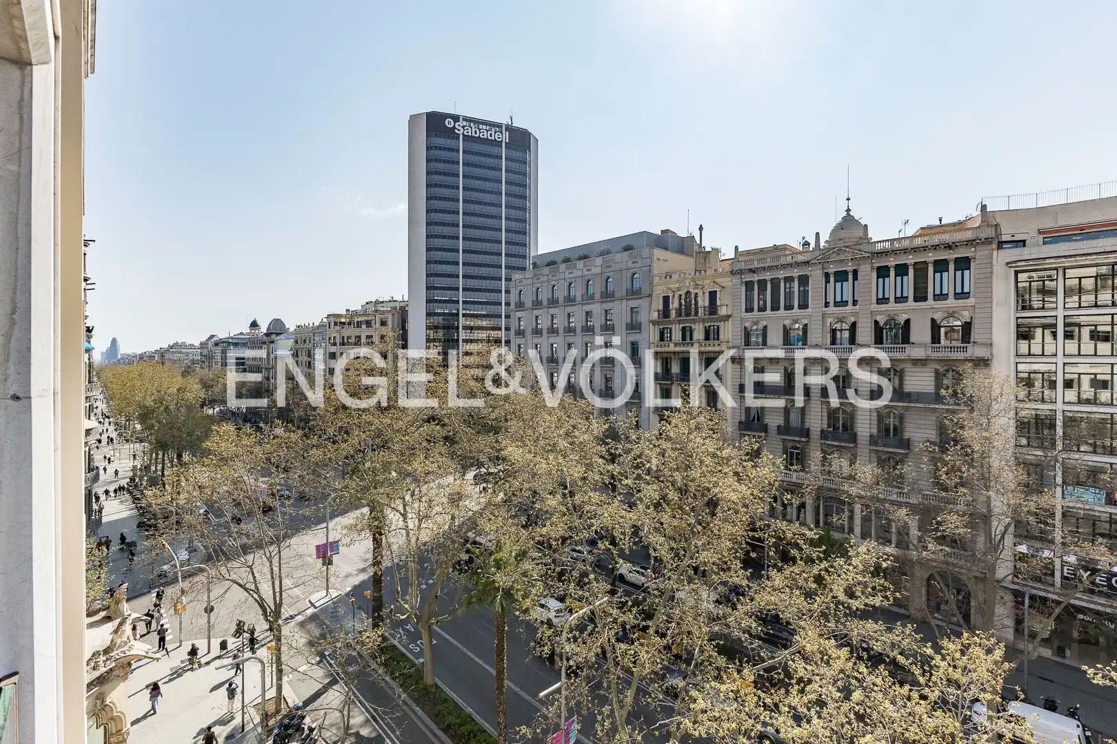 Vista exterior de Piso de alquiler en Barcelona con Aire acondicionado, Calefacción y Parquet
