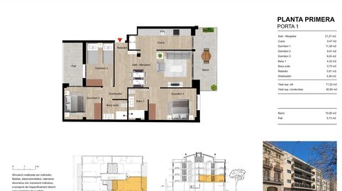 Foto 2 de Piso en venta en de Barcelona, 67, Barceloneta - Molí d'en Rovira, Vilafranca del Penedès