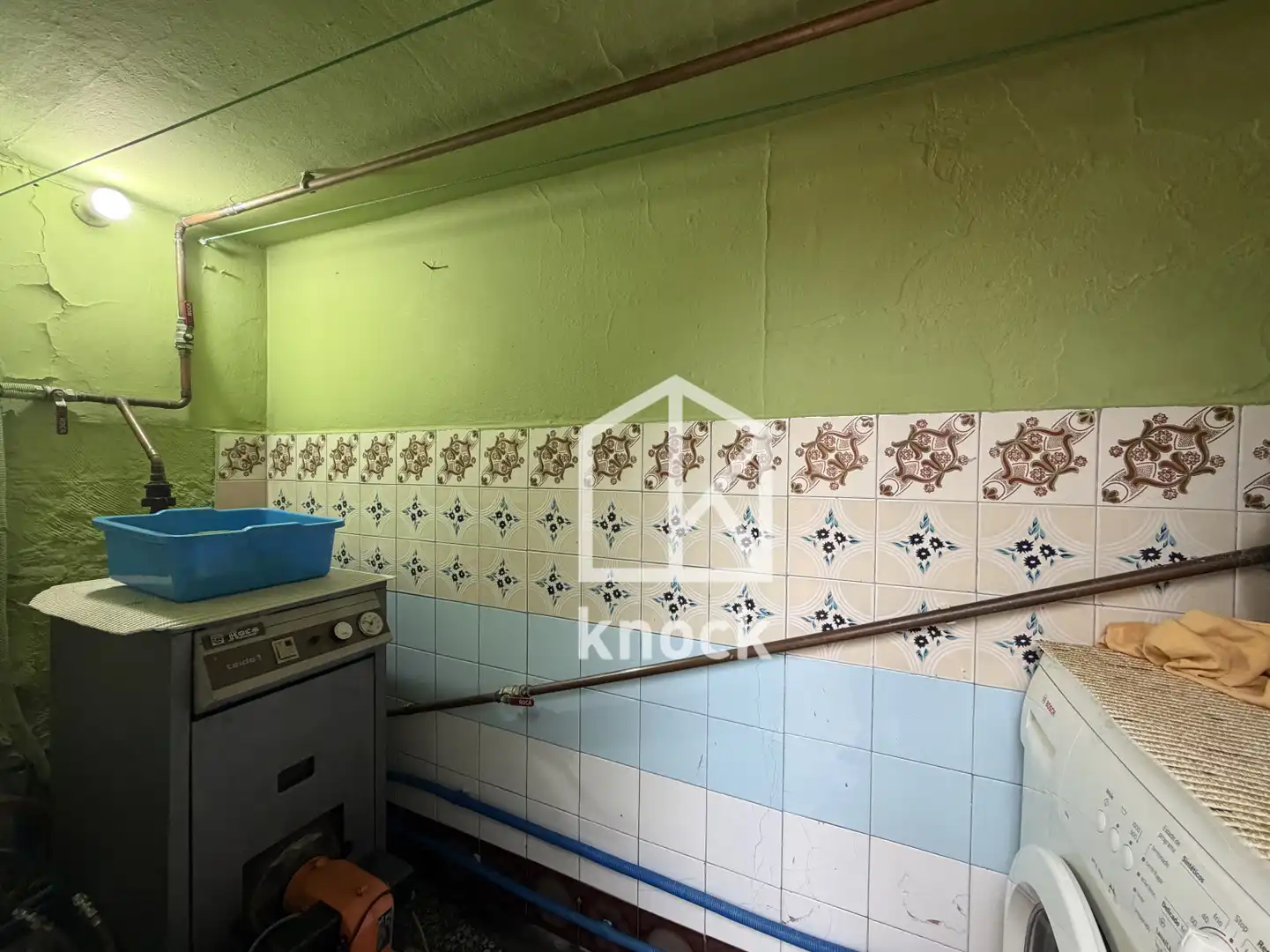Cuina de Casa adosada en venda en Langreo amb Calefacció i Parquet