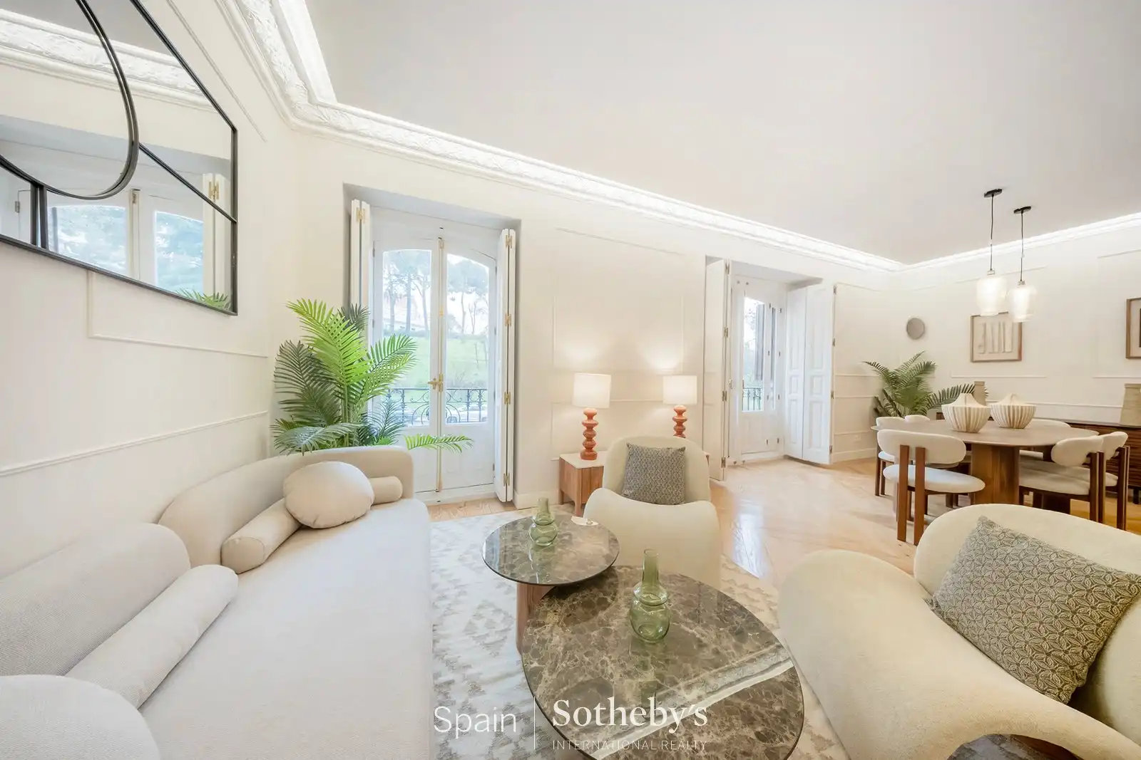 Living room of Apartments for sale in  Madrid Capital  with Air Conditioner, Heating and Terrace