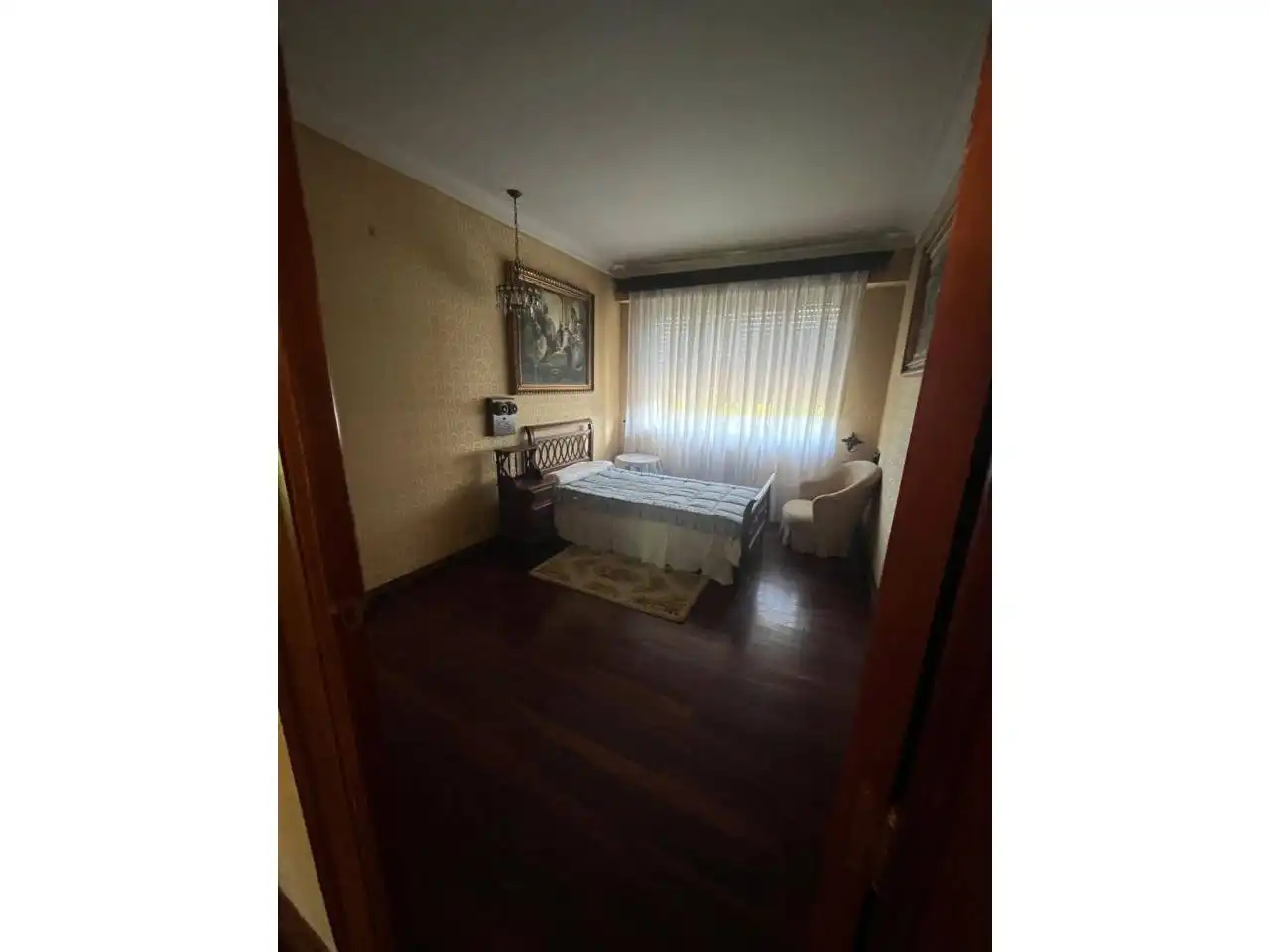 Bedroom of Houses for sale in Santiago de Compostela   with Heating, Private garden and Parquet flooring