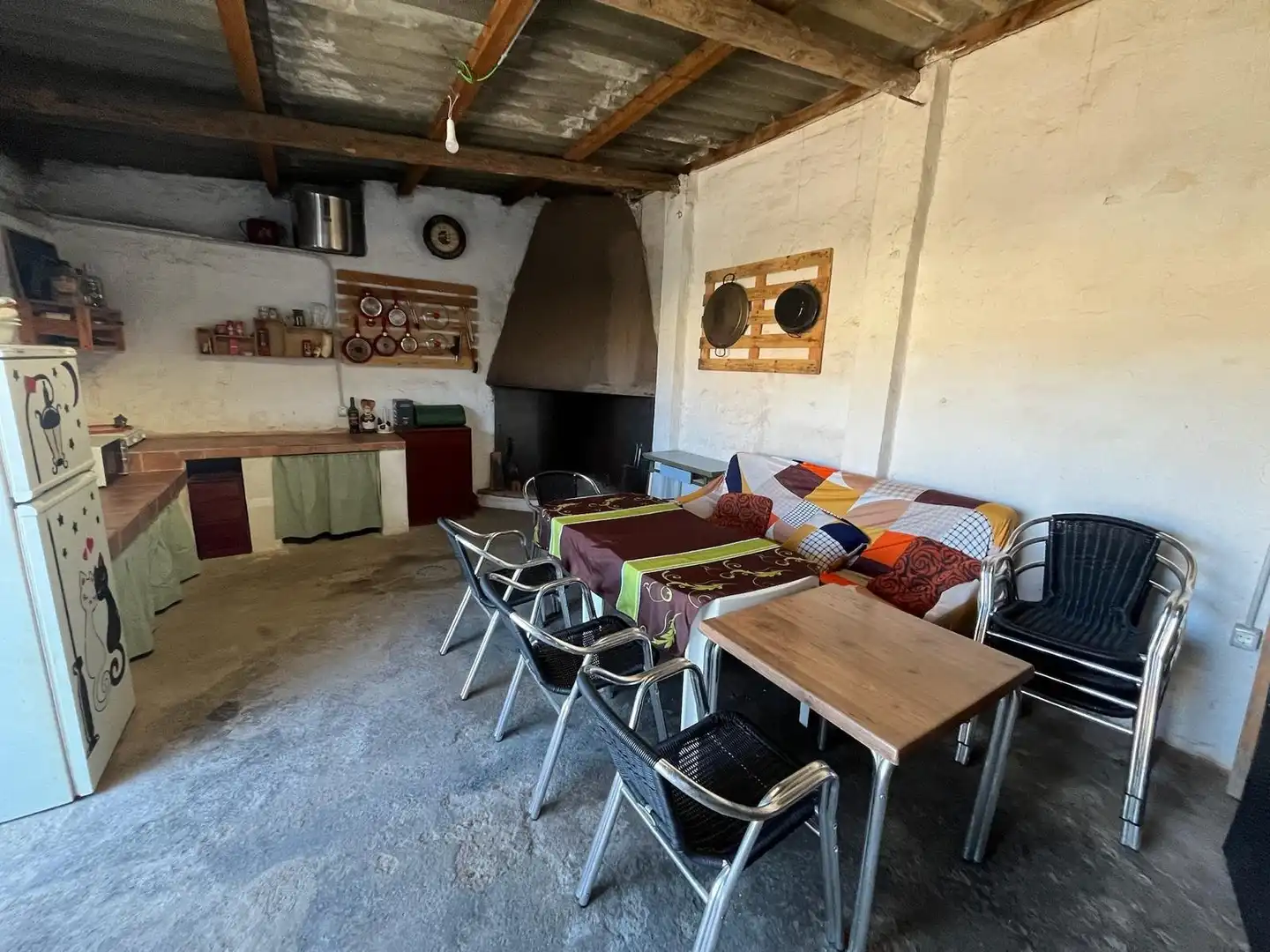 Terraza de Casa o chalet de alquiler en Villacañas con Calefacción y Amueblado