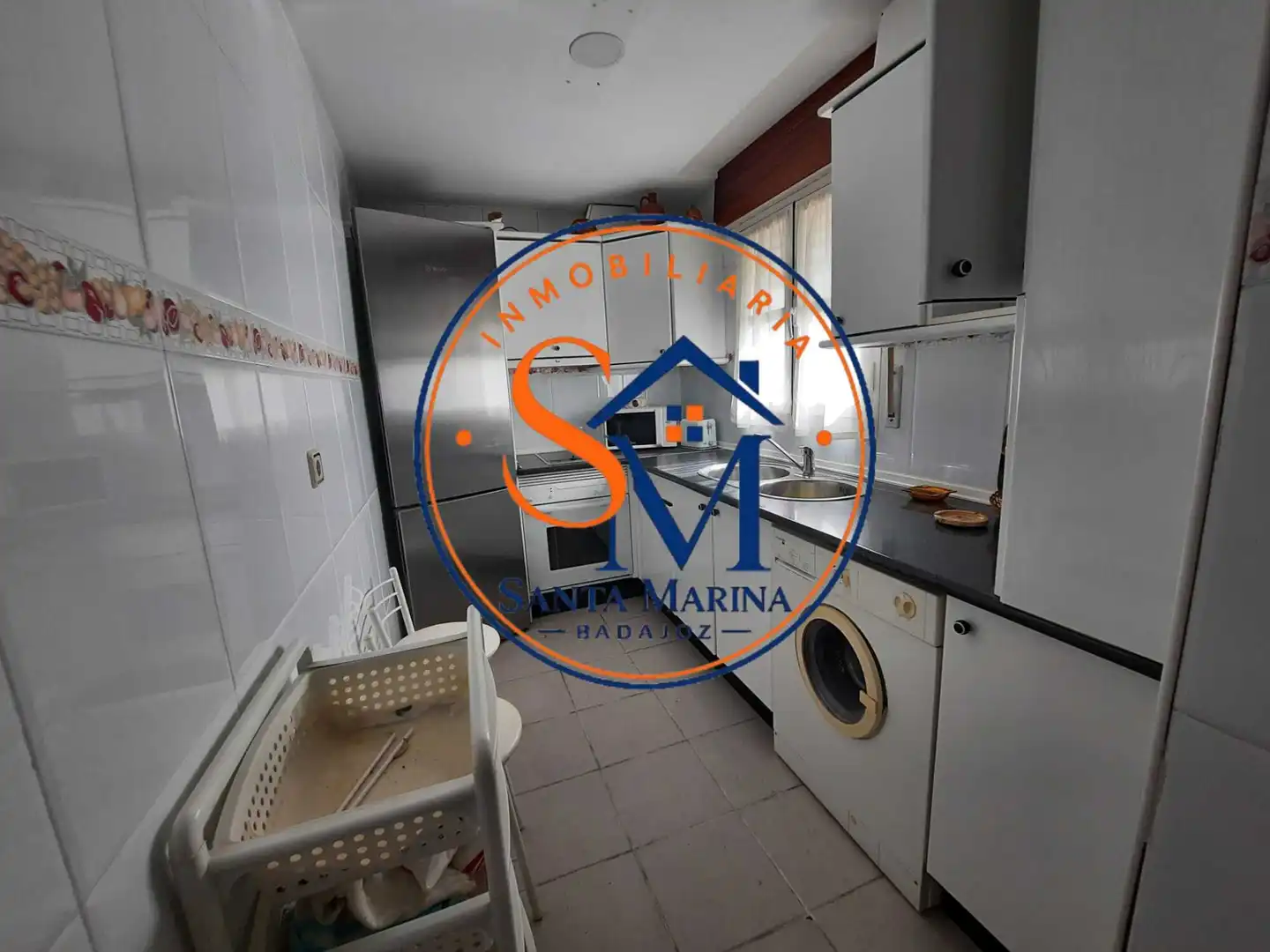 Cocina de Apartamento de alquiler en Badajoz con Amueblado y Balcón
