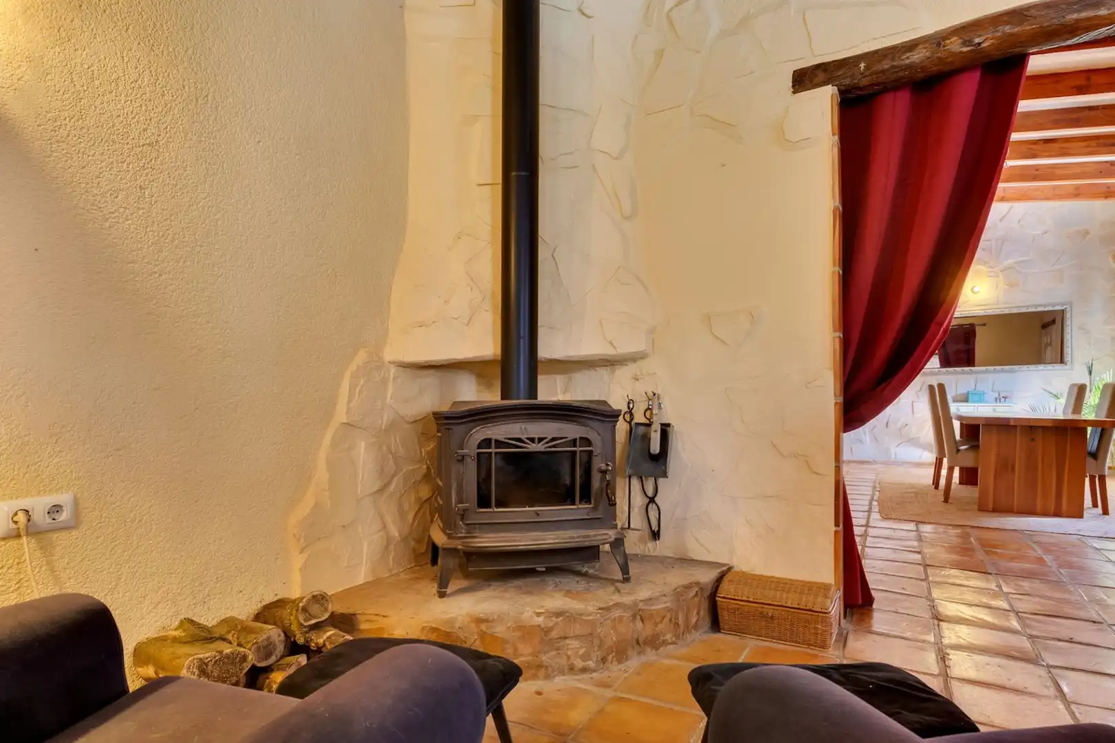 Casa con piscina en venta en Castell de Castells, imagen 12
