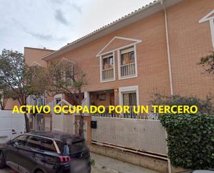 Exterior view of Single-family semi-detached for sale in  Zaragoza Capital