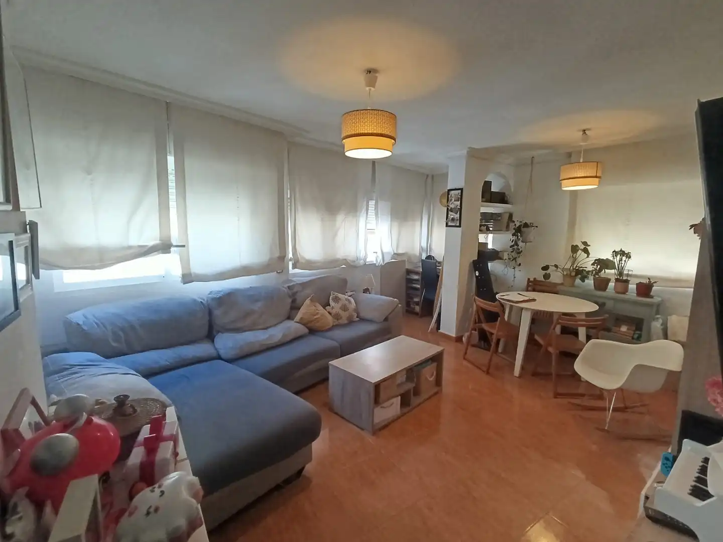 Wohnzimmer von Wohnung zum Verkauf in Villajoyosa / La Vila Joiosa mit Abstellraum
