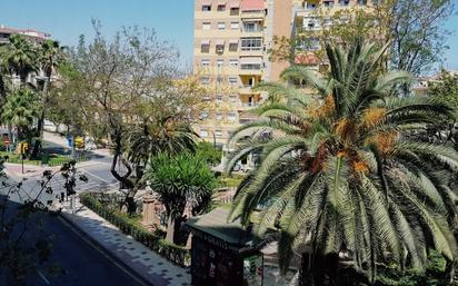 Vista exterior de Pis de lloguer en Málaga Capital amb Terrassa