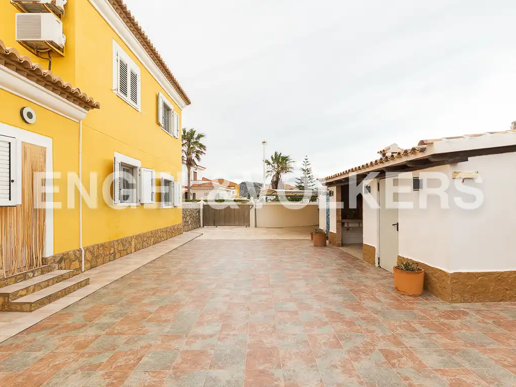 Exterior view of Houses for sale in Cullera  with Air Conditioner, Heating and Private garden