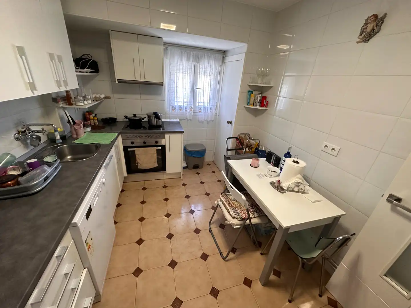 Küche von Wohnung zur Miete in Cuenca mit Heizung, Terrasse und Möbliert