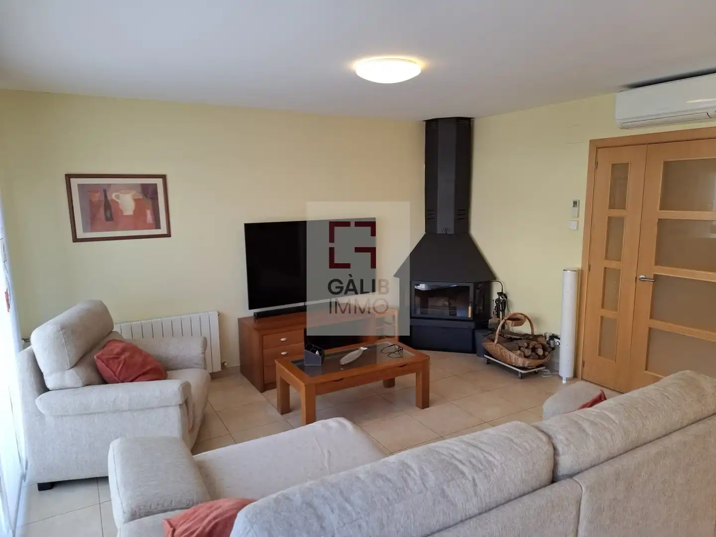Living room of Detached homes for sale in Vila-sacra  with Air Conditioner, Heating and Terrace
