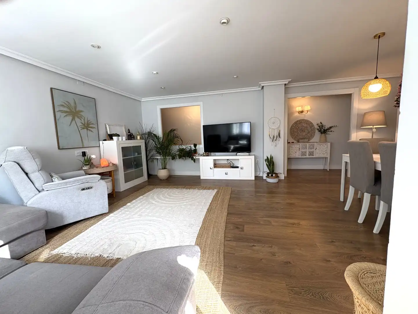Wohnzimmer von Wohnung zum Verkauf in Xirivella mit Heizung und Balkon