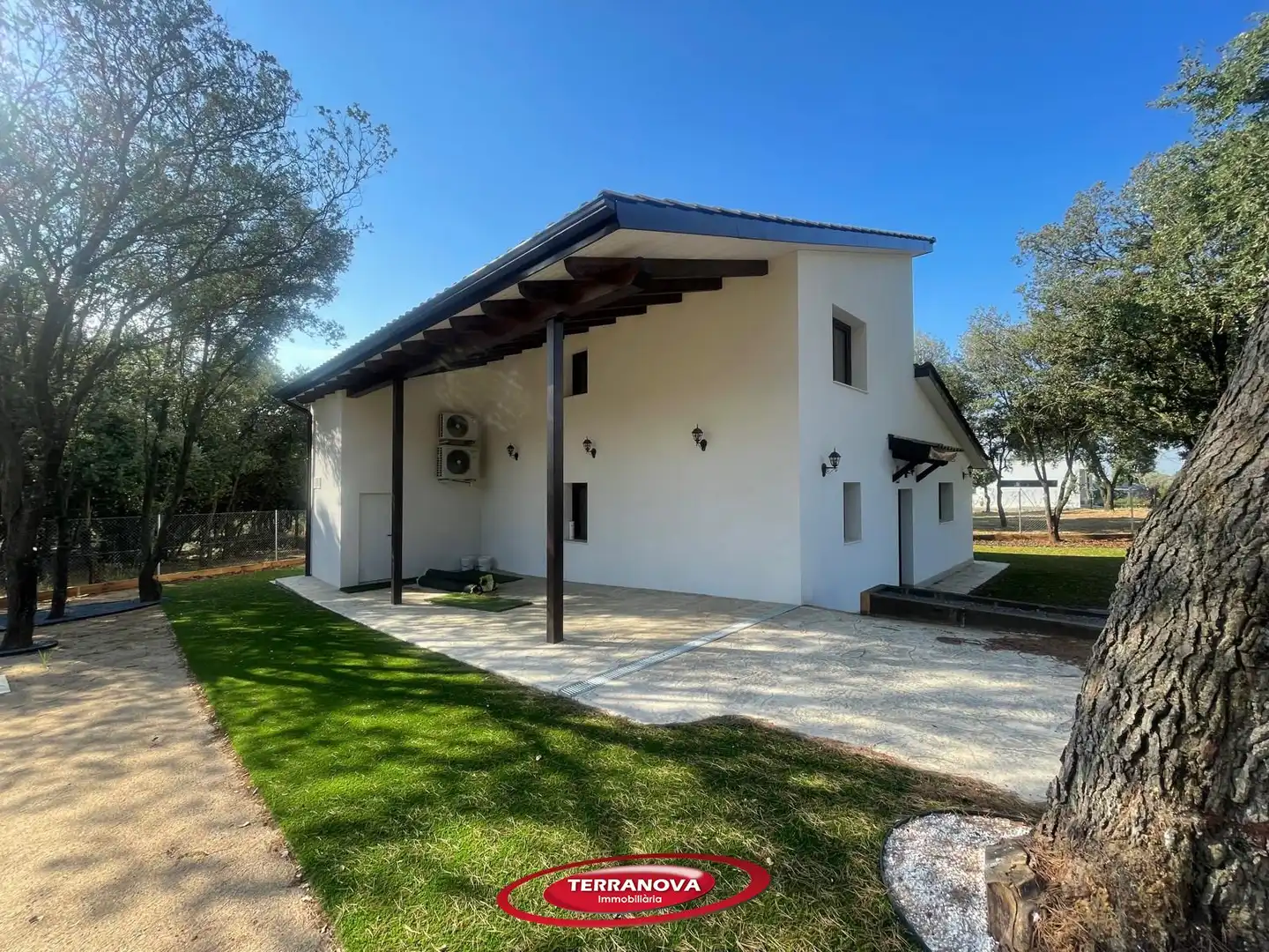 Exterior view of Houses for sale in L'Ametlla del Vallès  with Air Conditioner, Heating and Terrace