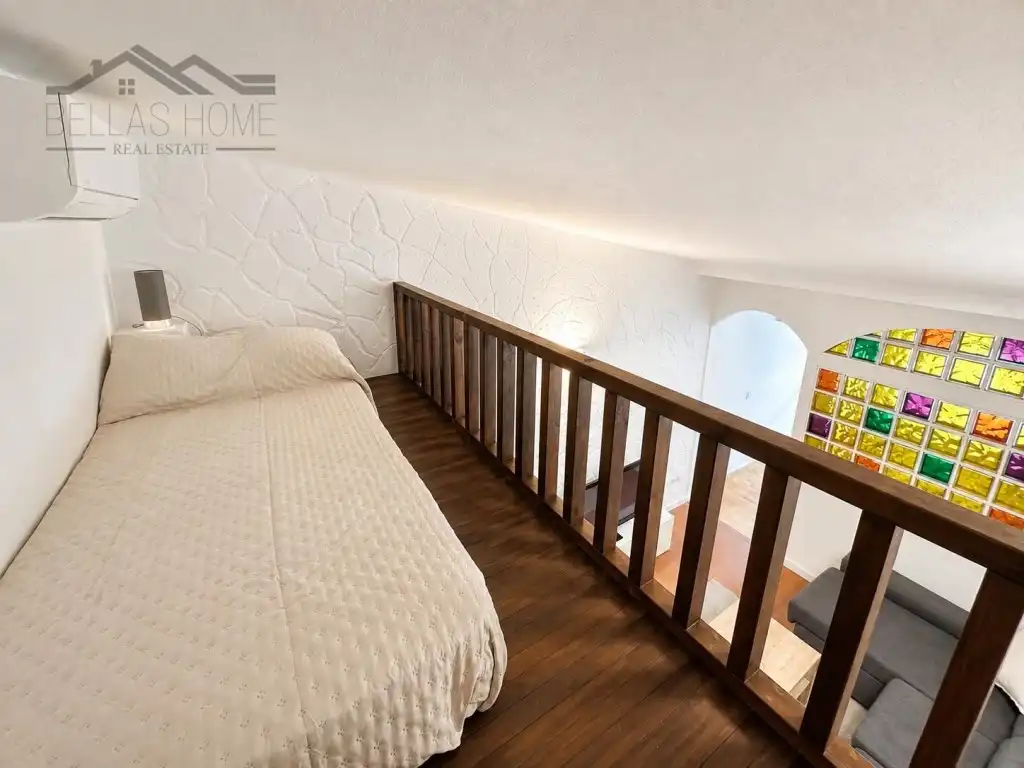 Balcony of Duplexes for rent in Estepona  with Air Conditioner, Terrace and Furnished