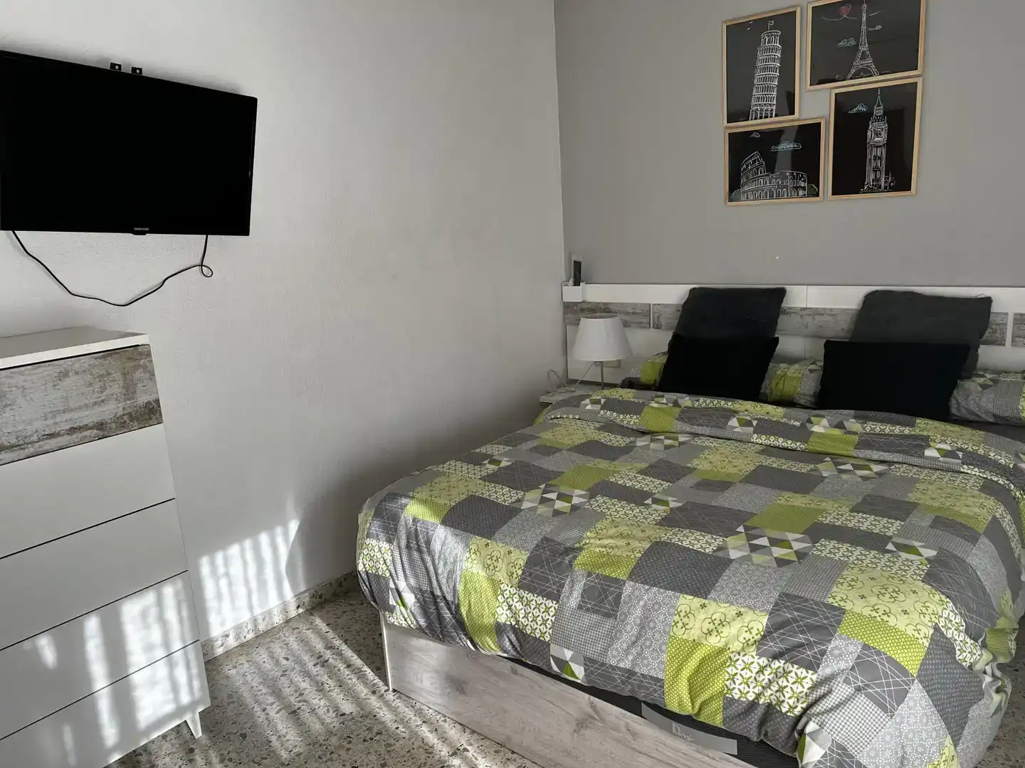 Bedroom of Flat for rent in Alcalá la Real  with Air Conditioner, Furnished and Balcony