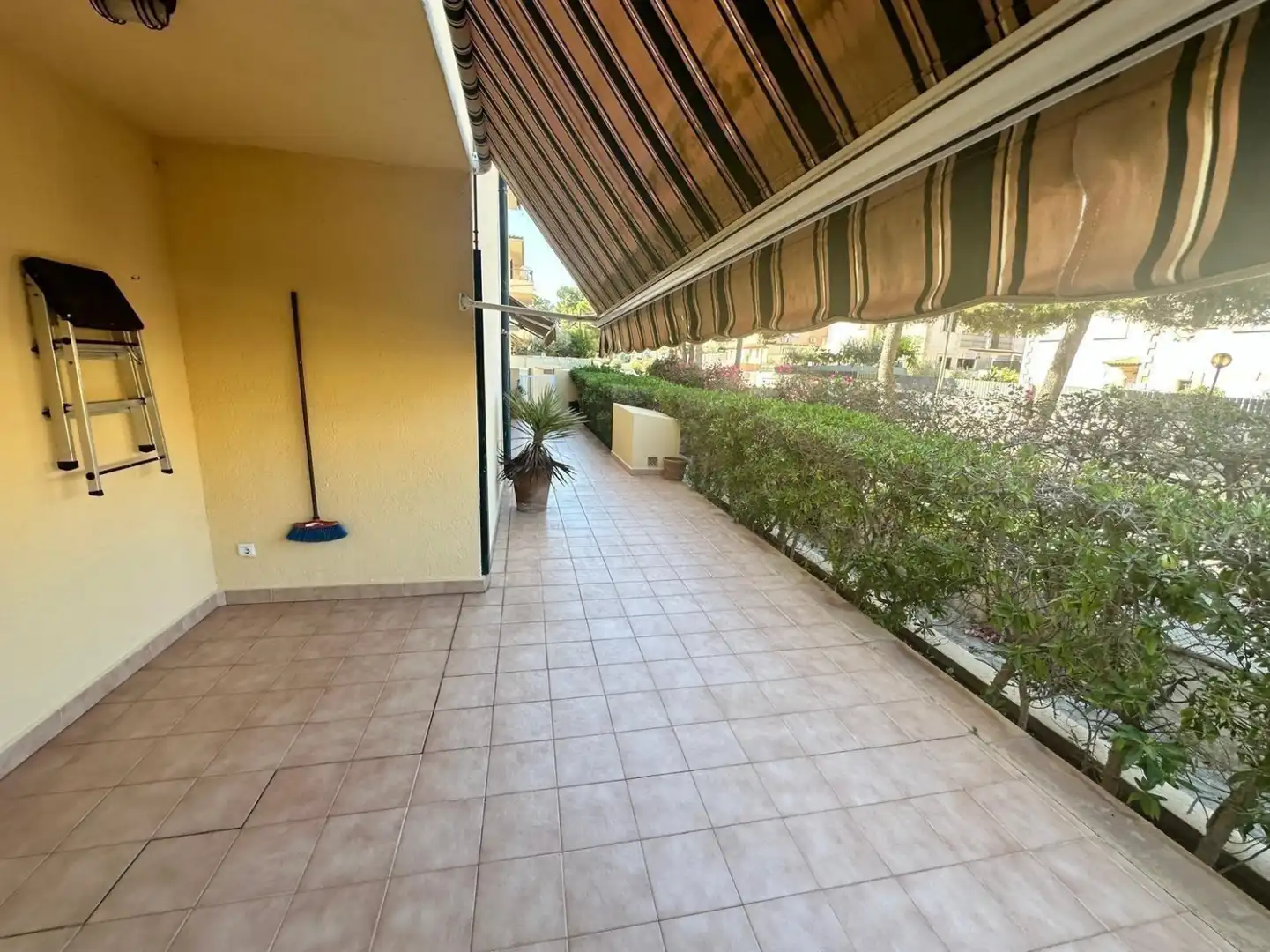 Terrasse von Wohnung zur Miete in Can Picafort