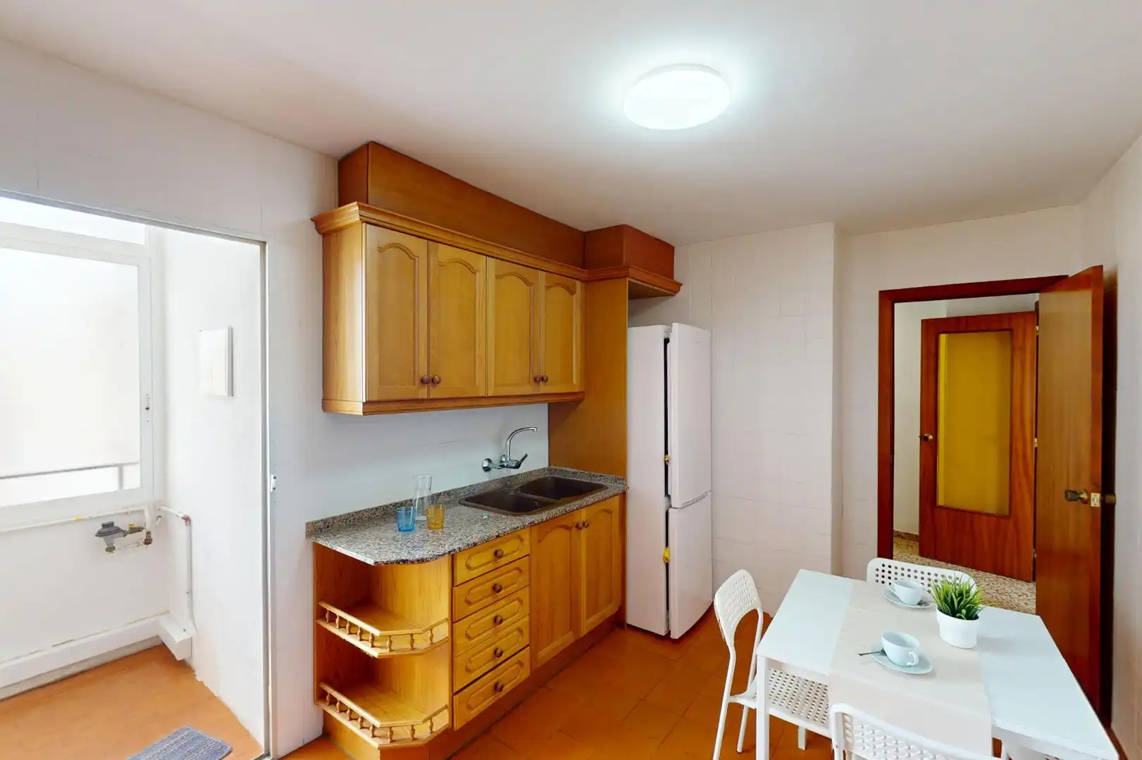Kitchen of Flat for sale in Castellón de la Plana / Castelló de la Plana  with Heating, Terrace and Balcony