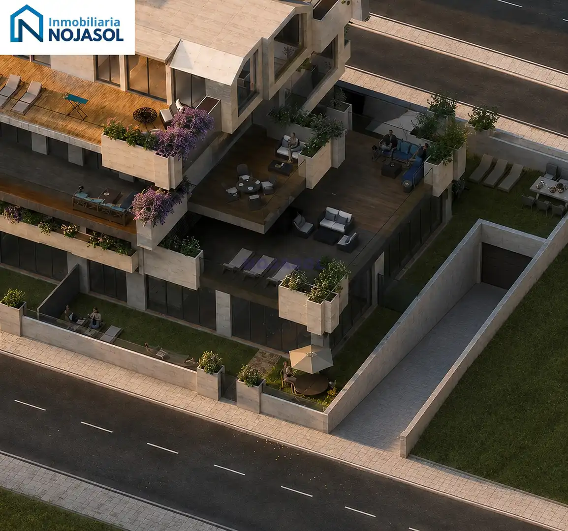 Neubau-Apartment mit Garten zum Verkauf in Argoños