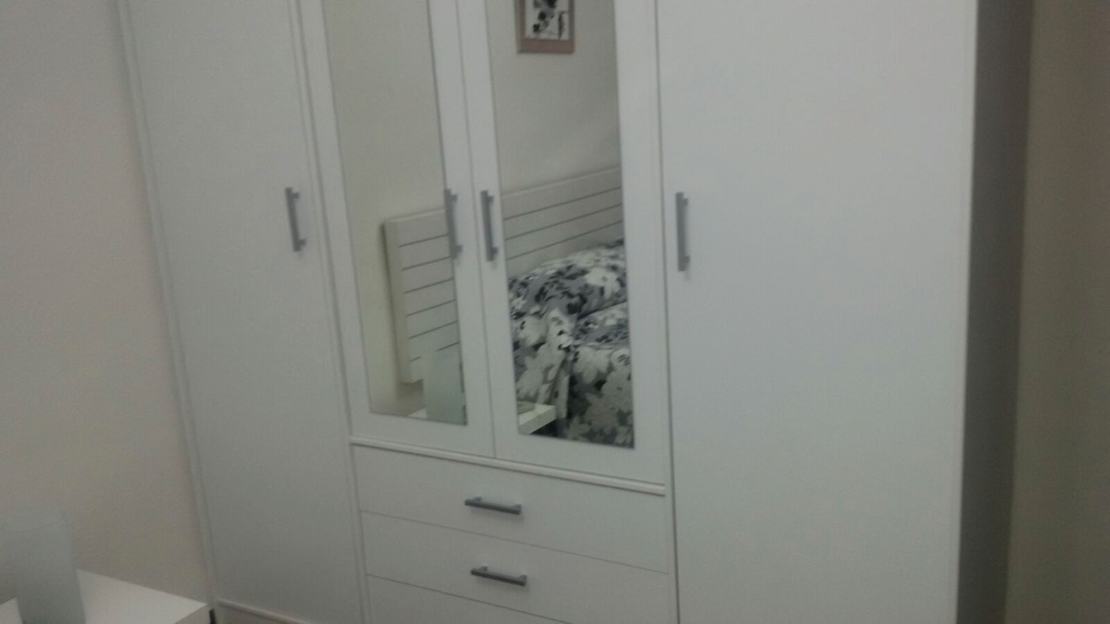 Bedroom of Flat to rent in  Zaragoza Capital  with Furnished, Oven and Washing machine