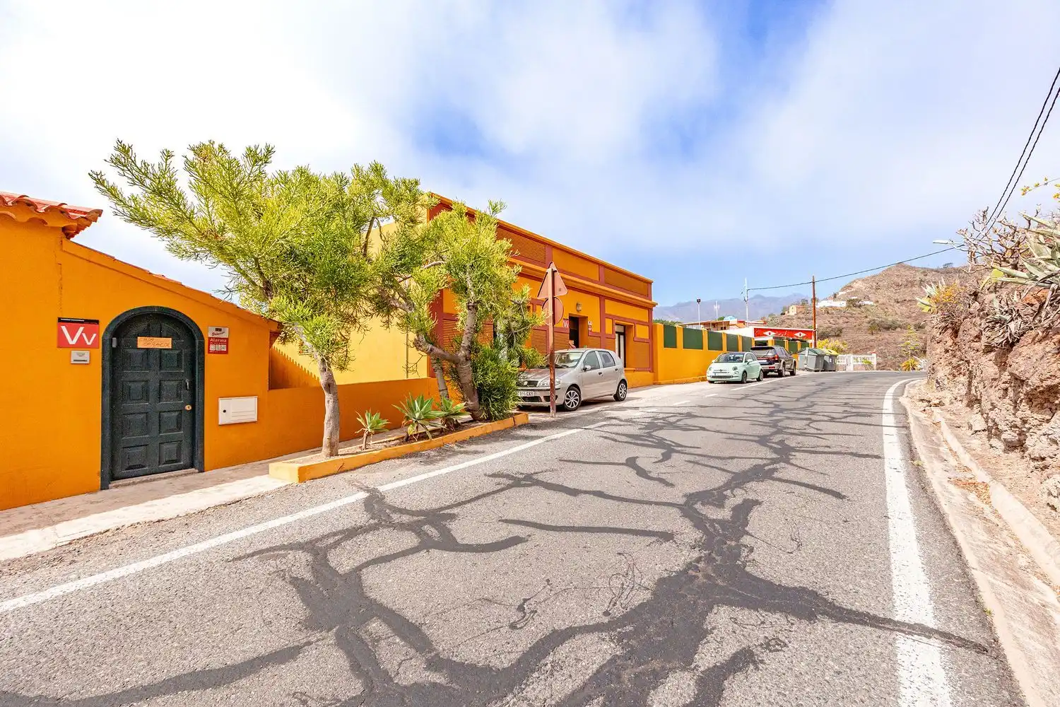 Vista exterior de Casa o chalet en venta en Telde con Jardín privado, Terraza y Piscina